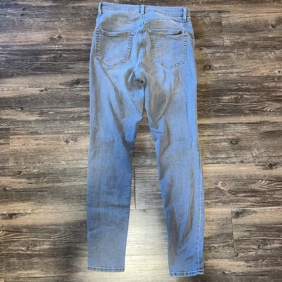 Women's grey Blue Jeans - Picture 4 of 5